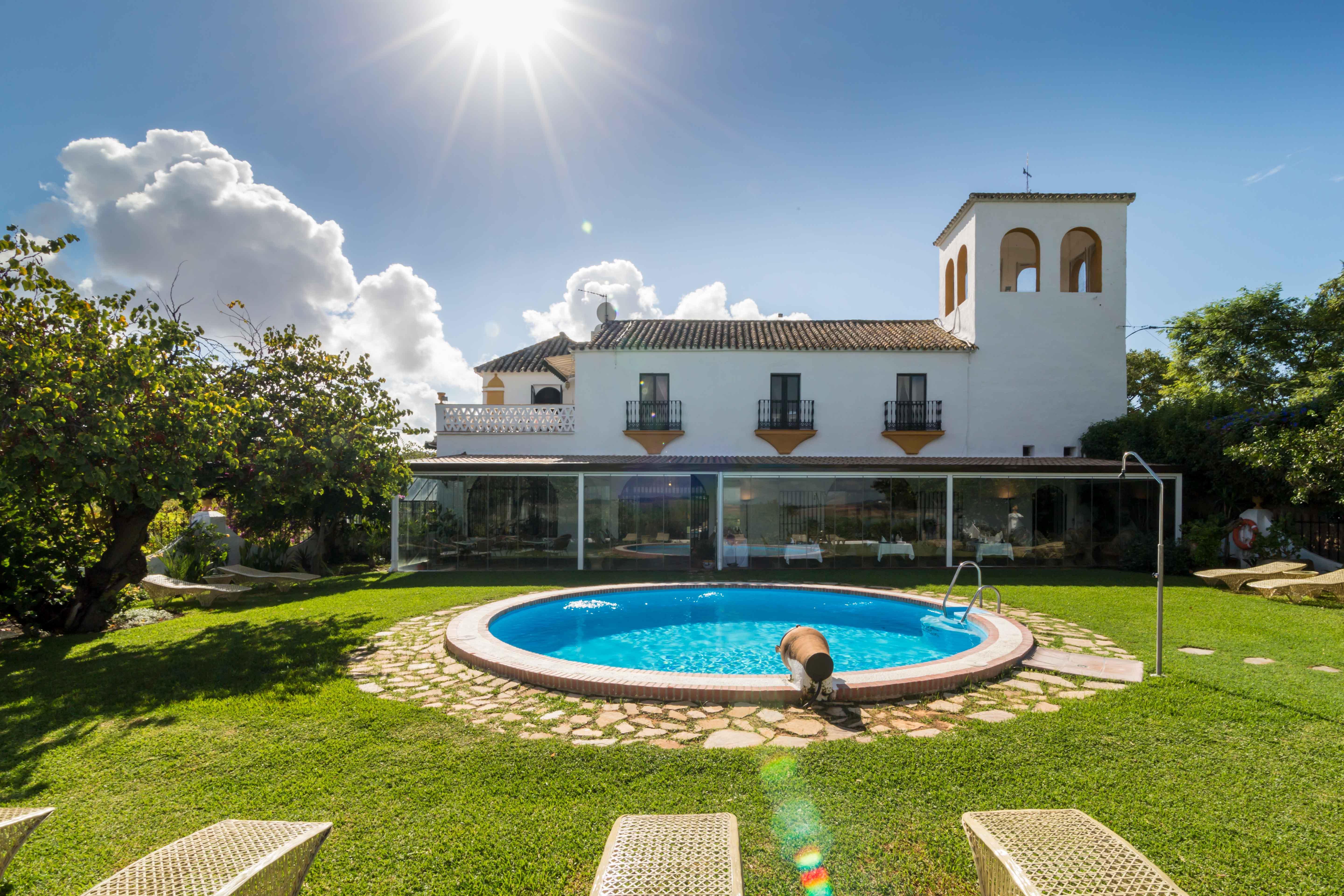 Hacienda El Santiscal Adults Only Otel Arcos de la Frontera Dış mekan fotoğraf