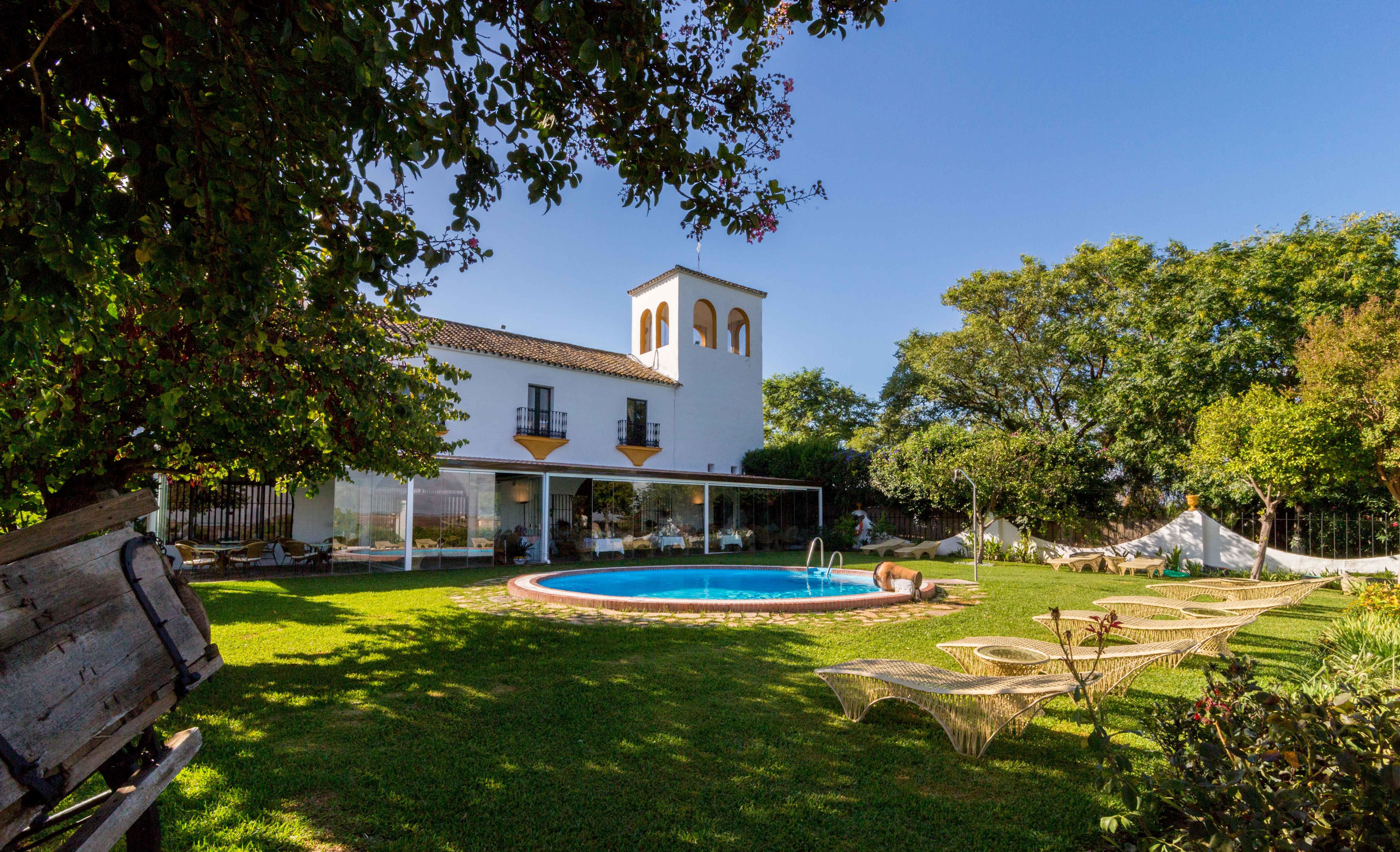 Hacienda El Santiscal Adults Only Otel Arcos de la Frontera Dış mekan fotoğraf